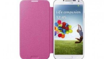 Samsung Original Galaxy S4 Flip Case Pink