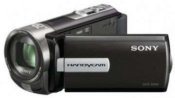 Sony SD 4GB Flash Memory Camcorder DCR-SX65-BLK