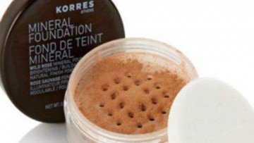 Korres Wild Rose Mineral Foundation Powder SPF30 - Tan