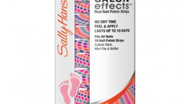 Sally Hansen Pedicure Salon Effects Real Nail Polish Strips