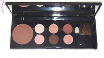 Estee Lauder Deluxe Palette with Blush and Pure Color Eye shadow