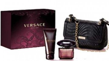 Versace Crystal Noir 3 Piece Perfume Set for Women