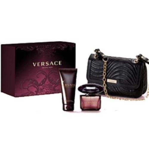 Versace Crystal Noir 3 Piece Perfume Set for Women