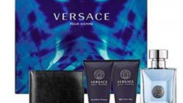 Versace Pour Homme Signature 4 Piece Perfume Gift Set For Men
