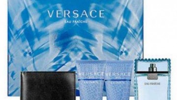 Versace Eau Fraiche 4 Piece Perfume Gift Set For Men