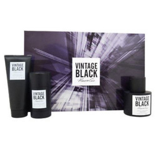 Kenneth Cole Black Vintage 3 Piece Perfume Set For Men