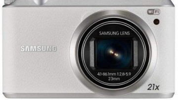 Samsung WB350F Smart Camera [21x Optical Zoom/16.3MP/White]