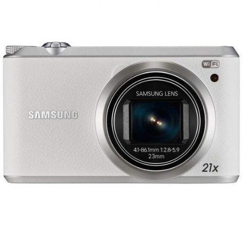 Samsung WB350F Smart Camera [21x Optical Zoom/16.3MP/White]
