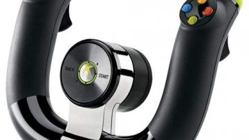 Microsoft Wireless Speed Wheel for Xbox 360
