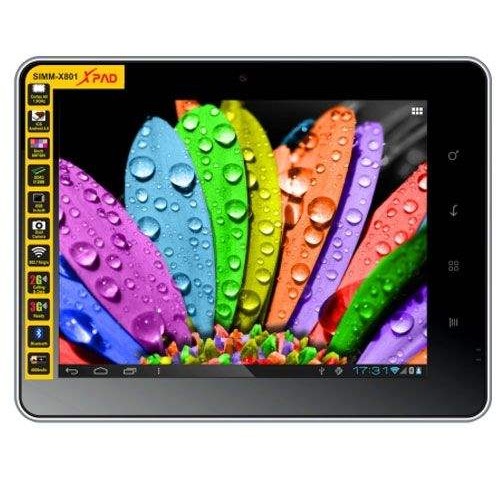 Simmtronics Tablet Pc SIMM-X801 With 2G Calling [8 Inches/Silver/8GB]
