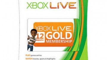 Xbox 12 Month Gold Card Membership
