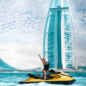24 Karat Gold Jet Ski Adventure with Burj Khalifa View at Luxury Jetski Rental Dubai, Dubai, United Arab Emirates Activities Shop Online at Special Price from UAE Mega Deals