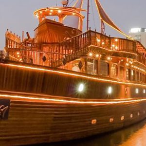 Rustar Premium Dhow Cruise Dinner For One, Two Or Four People EXPERIENCE RESTAURANTS Shop Online at Special Price from UAE Mega Deals