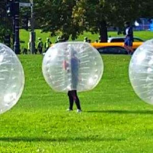 Bounce, Roll & Score: Bubble Soccer Game Experience For One Or Two LEISURE SPORTS Shop Online at Special Price from UAE Mega Deals