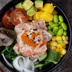 Feast On A Choice Of Poke Bowl 24oz + Classic Ice Tea For 1, 2 Or 4 Shop Online at Special Price from UAE Mega Deals