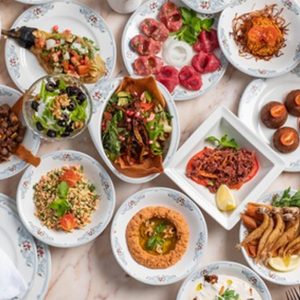 Sharing-Style Menu For A Child (Aed 45) Or 1, 2, Or 4 Adults (Aed 85) TURKISH Shop Online at Special Price from UAE Mega Deals