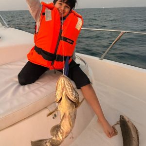 5-hour Fishing Sharing Trip On 34ft Boat For A Child Or Up To 2 Adults WATER SPORTS Shop Online at Special Price from UAE Mega Deals