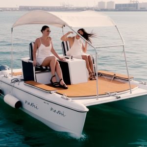 Explore 15 Or 30-minute Luxury E-catamaran Tour For 2 Or 4 People WATER SPORTS Shop Online at Special Price from UAE Mega Deals