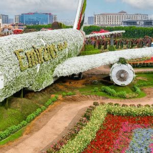 Nature & Ocean Wonders: Dubai Miracle Garden + Dubai Aquarium Combo Shop Online at Special Price from UAE Mega Deals
