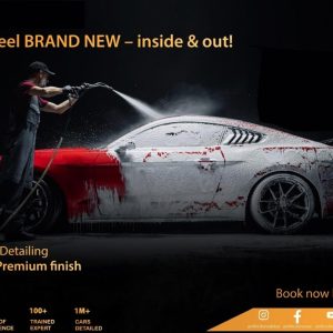Sedan Or Suv Detailing Or Hd Nano Ceramic Tint Packages Shop Online at Special Price from UAE Mega Deals