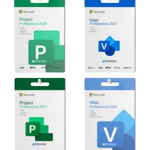 Microsoft Visio Pro Or Project Pro 2024 Or 2021 Lifetime License Shop Online at Special Price from UAE Mega Deals