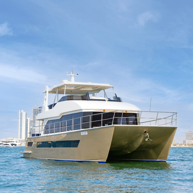 2 Hour Yacht Tour in Dubai Marina with Breakfast or BBQ  Skywalker Yacht Tour