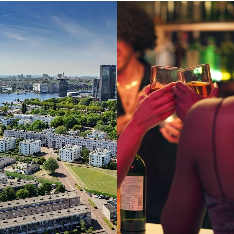 A'DAM Lookout: Entry Ticket + Lunch or Dinner  Overhoeksplein 5