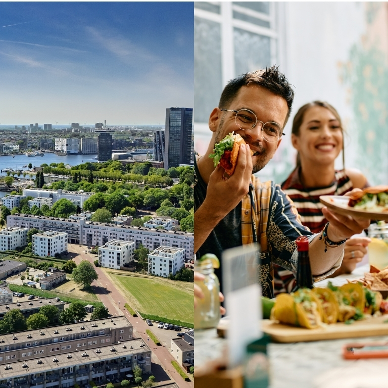 A'DAM Lookout: Fast Track Ticket + 1 Drink  Overhoeksplein 5