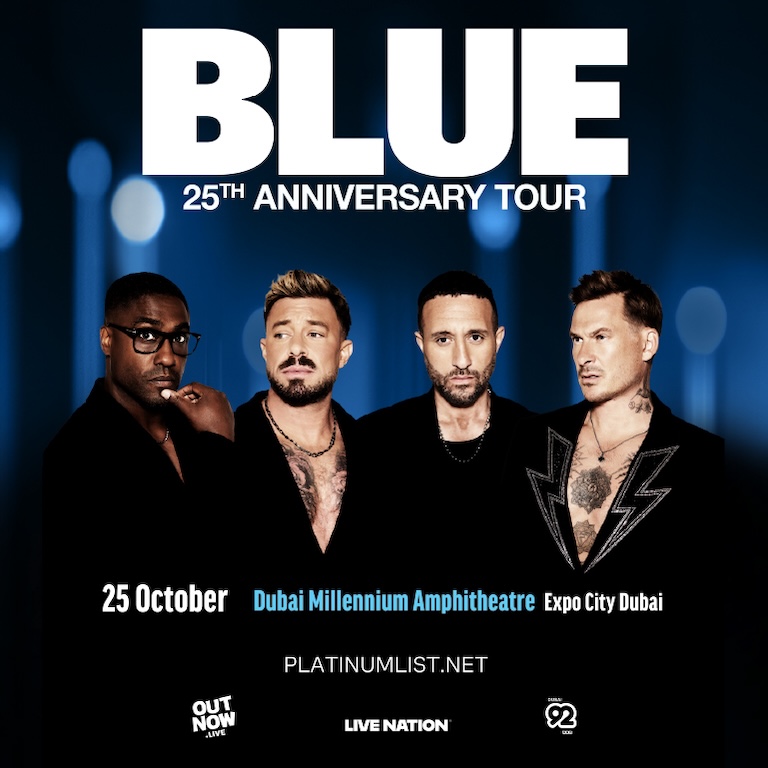 BLUE 2026 Live in Dubai  Dubai Millenium Amphitheatre