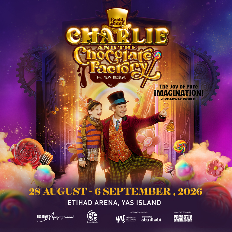 Charlie and the Chocolate Factory in Abu Dhabi  Etihad Arena