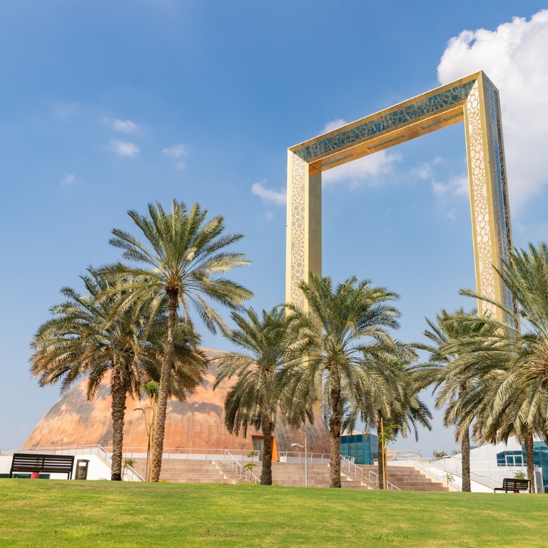 Dubai Frame Ticket with Self-guided Audio Tour  Dubai Frame
