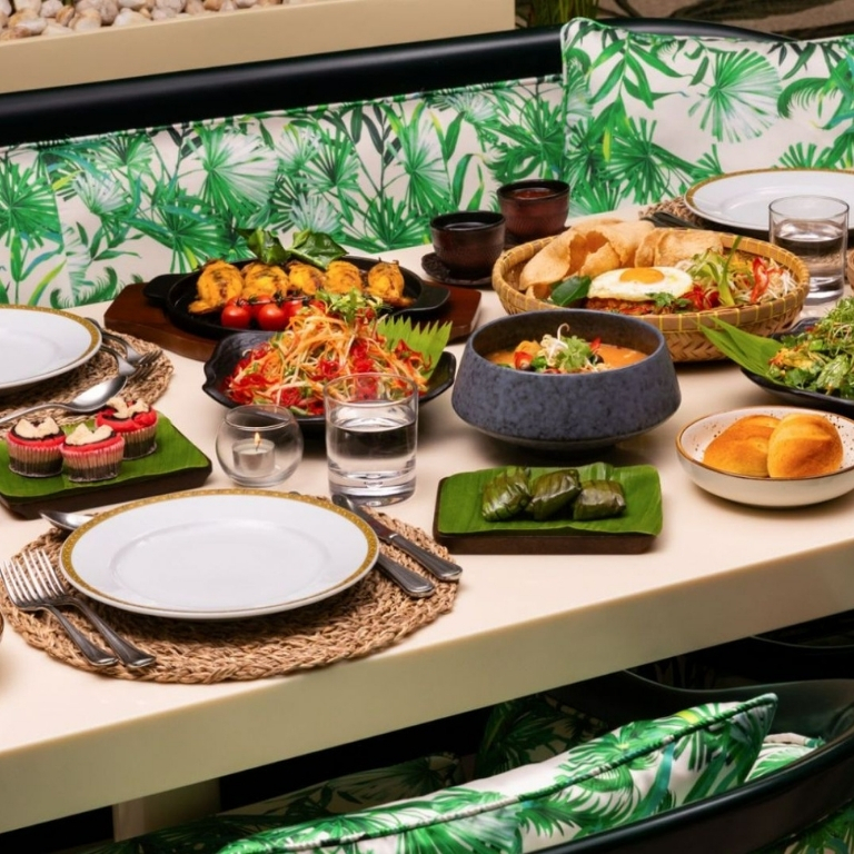 Giardino Dinner Buffet  Palazzo Versace