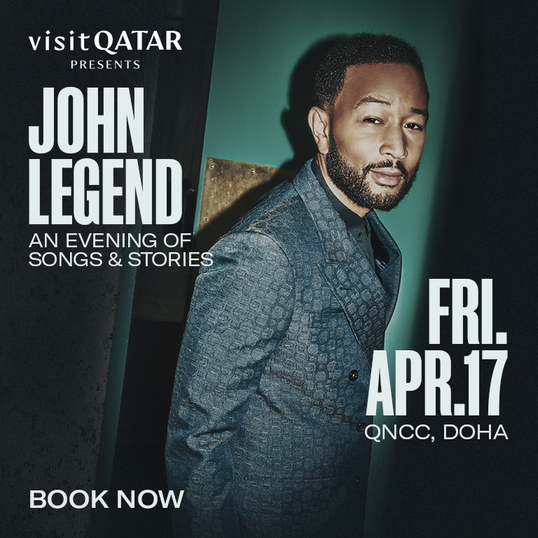 John Legend live in Qatar  QNCC - Conference Hall 3 & 4