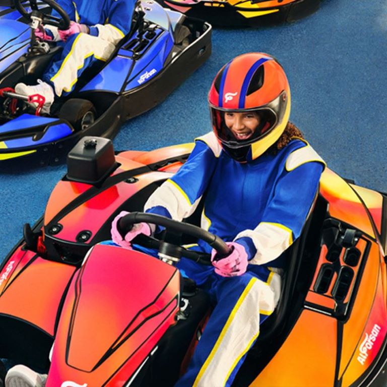 Karting at Al Forsan  Al Forsan Resort