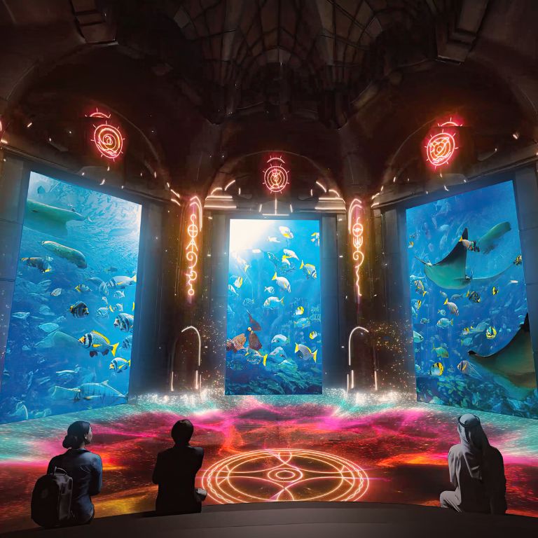 Lost World Aquarium - As known as Lost Chambers Aquarium  Atlantis