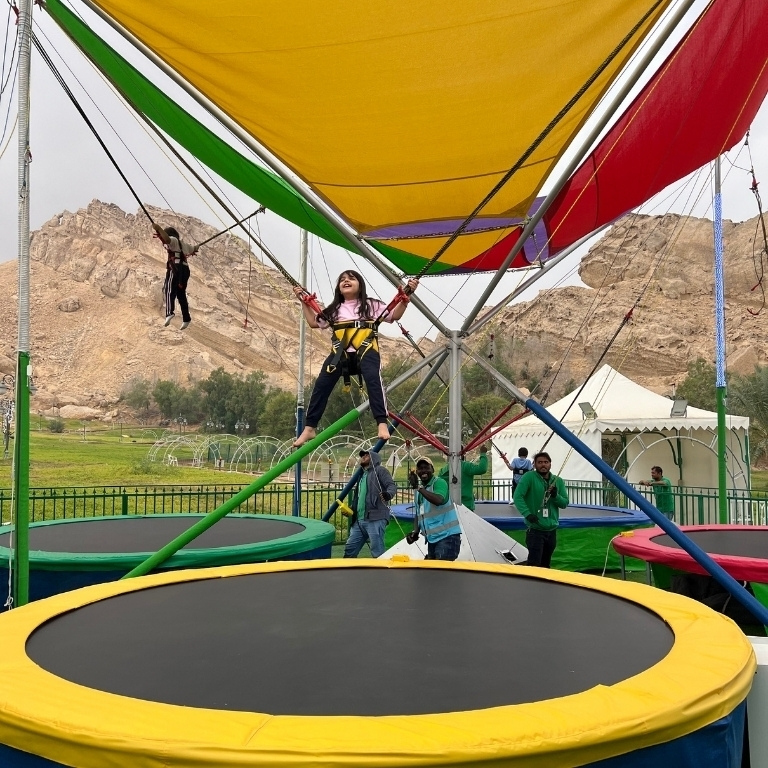 Rose Hafeet: Adventure Park (Zipline | Mini Train)  Rose Hafeet