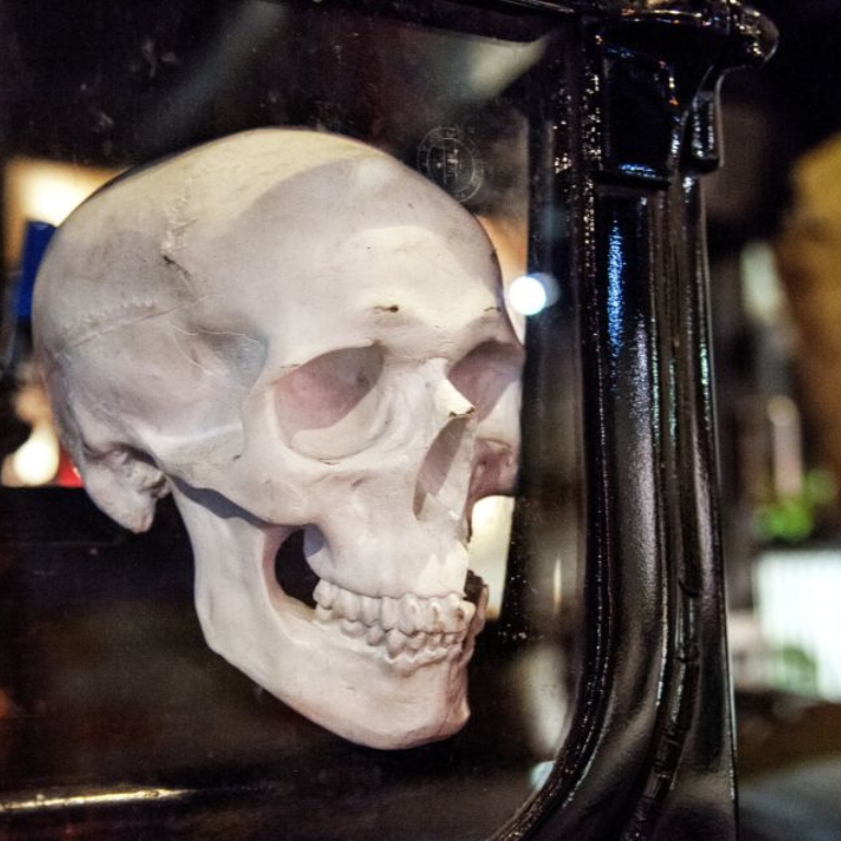 The Ghost Bus Tours - York  Bus Stop RE by York station