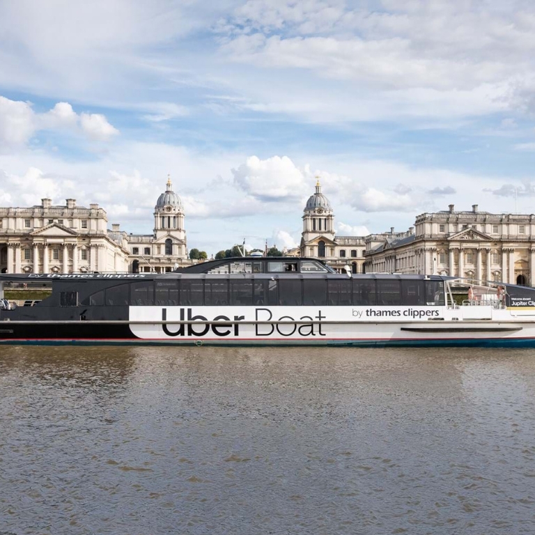 Uber Boat by Thames Clippers  London