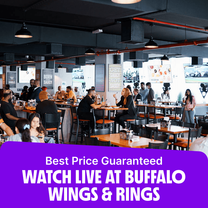 Watch Live at Buffalo Wings & Rings
