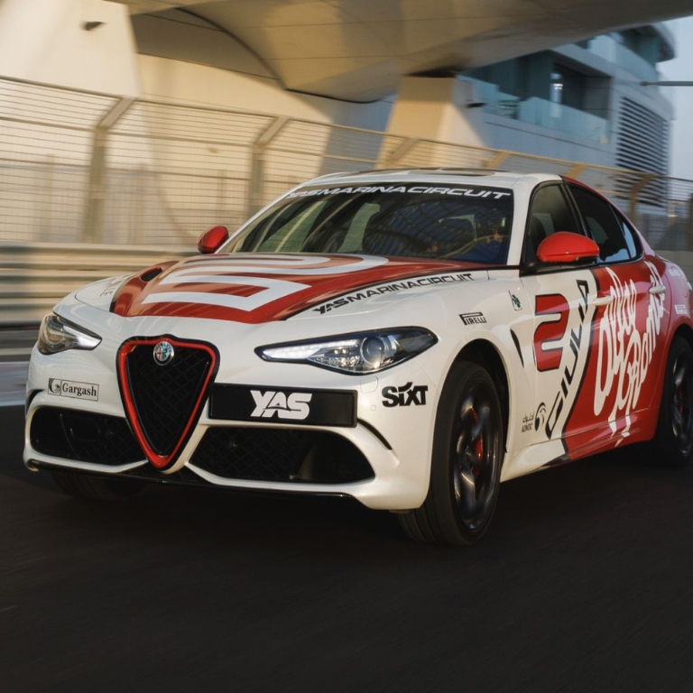 Yas Marina Circuit Alfa Romeo Giulia Quadrifoglio driving experience  Yas Marina Circuit