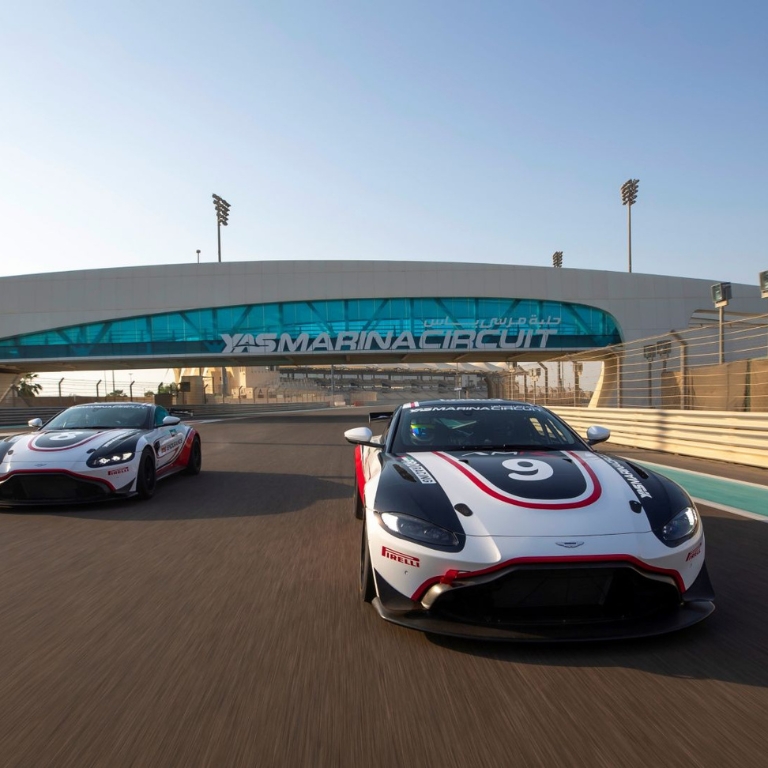 Yas Marina Circuit Passenger Ride - Aston Martin GT4  Yas Marina Circuit