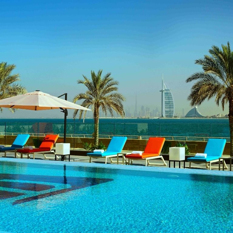 Lunch with Pool & Beach Access at Aloft Palm Jumeirah  Aloft