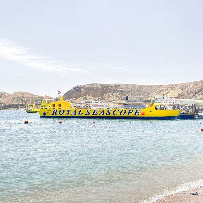 Marsa Alam: Royal Seascope Submarine Cruise with Pickup  Port Ghalib Marina