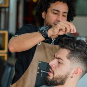 Men’s Haircut & Shave, With Facial Or Reflexology Options HAIRDRESSER Shop Online at Special Price from UAE Mega Deals