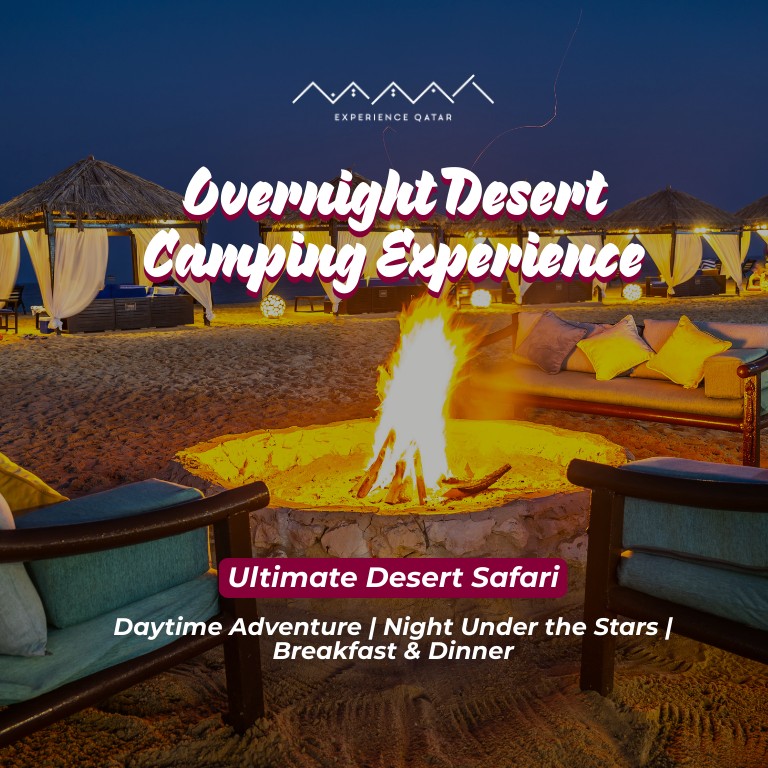 Overnight Desert Camping Experience  Inland Sea