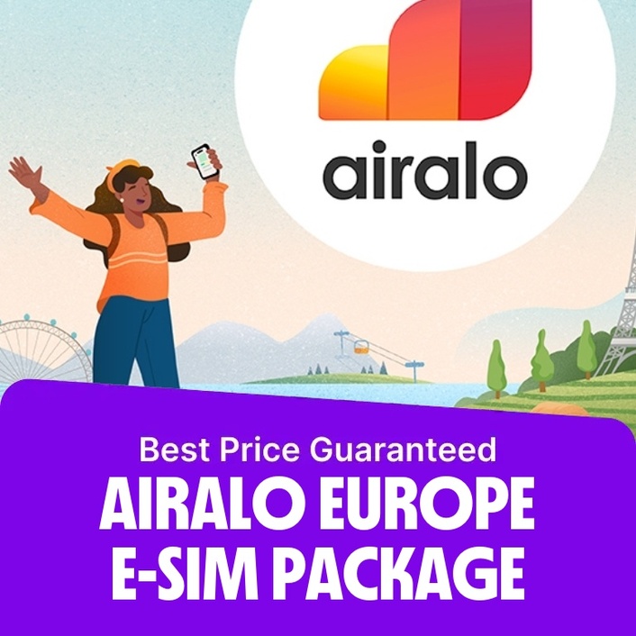Airalo Europe e-Sim Package  United Kingdom