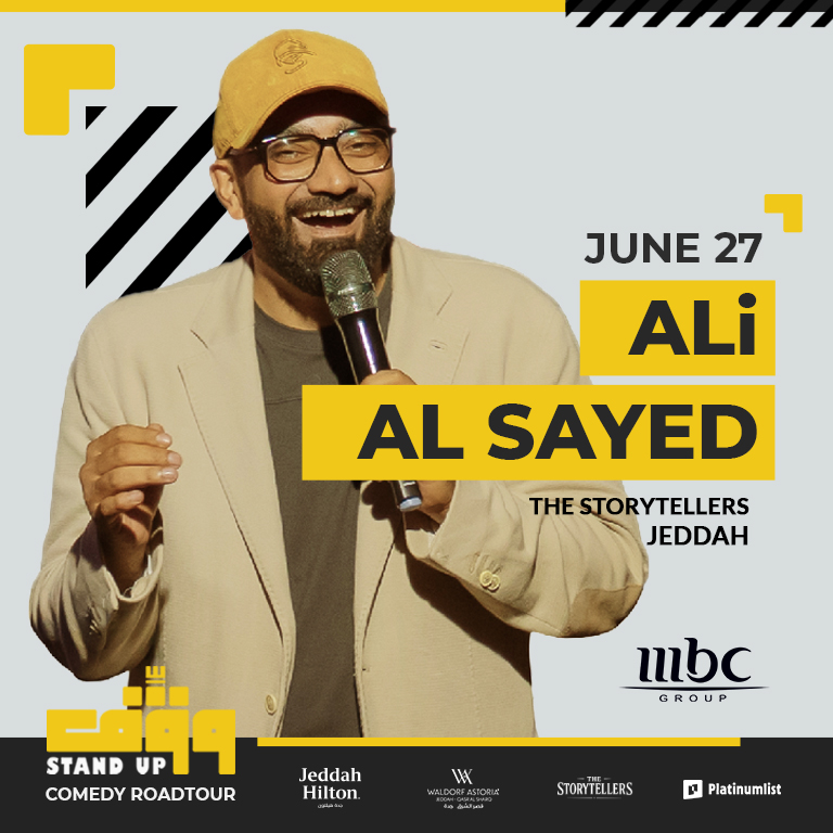Ali Al Sayed Live in Jeddah  The Storytellers