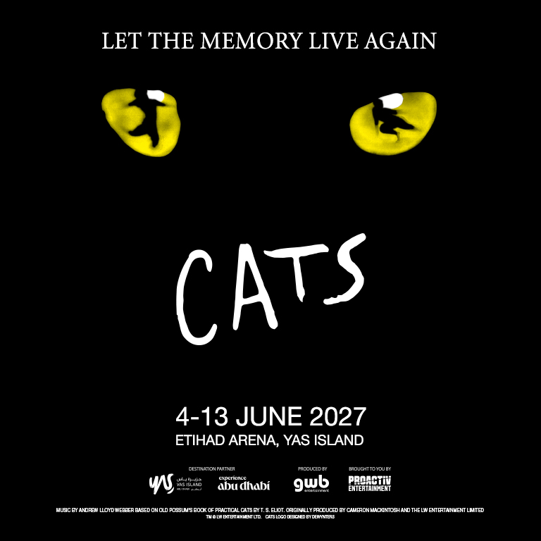 Cats - The Musical 2027 in Abu Dhabi  Etihad Arena