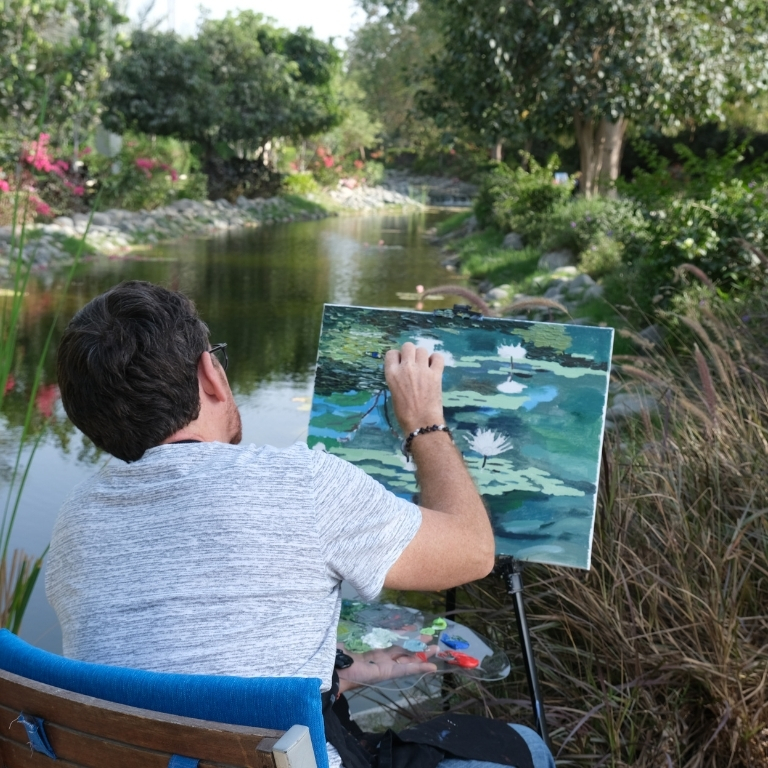 Confident Beginner Painting Course & Expert Painting Course  Stella Di Mare Hotel