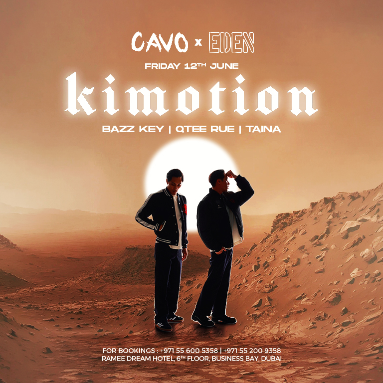 Eden presents Kimotion live at Cavo in Dubai  Cavo